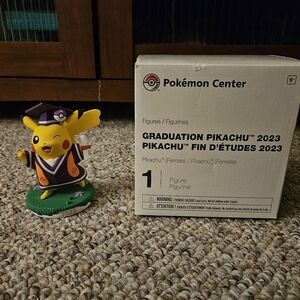 Pokemon Center 2023 Graduation Female Pikachu Figure